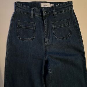 & Other Stories Dark Indigo Flare Jeans
